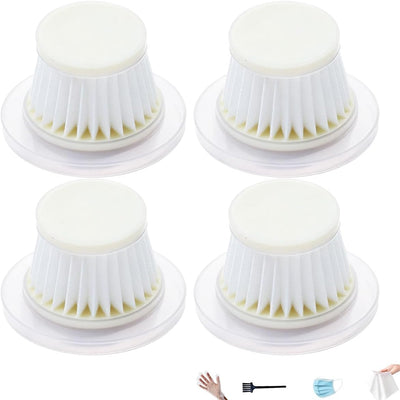 4 Filtros HEPA Repuesto Aspiradora Duck Vac Lavables Reutilizables