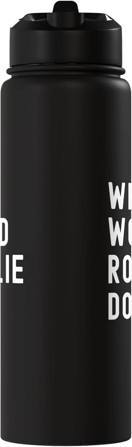 Botella agua acero inox aislada What Would Rosalie Do