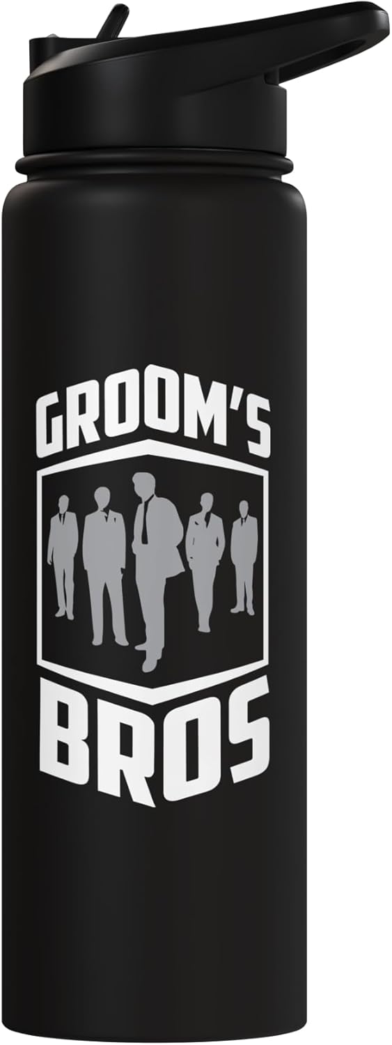 Botella agua acero inox térmica para bodas