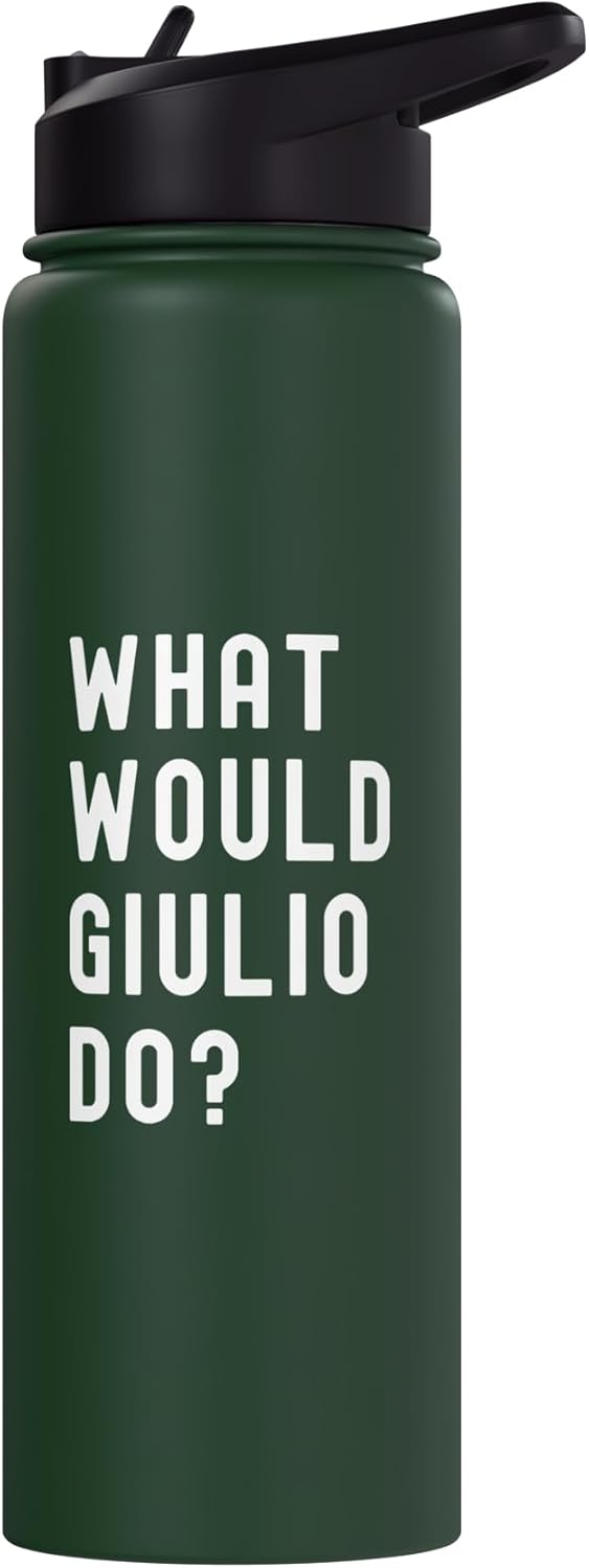 Bottella de agua aislada acero inoxidable What Would Giulio Do