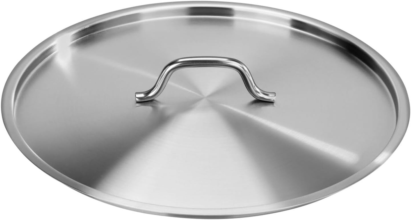 Cubierta acero inox para olla 17.7pulg
