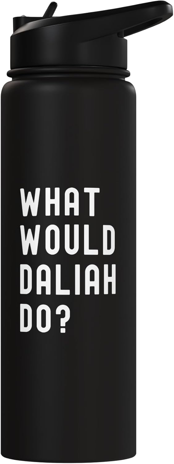 Botella agua acero inox aislada What Would Daliah Do