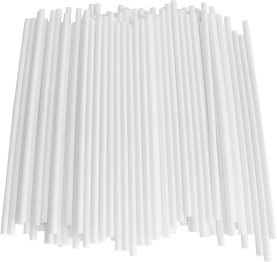 Palillos blancos de 3 pulgadas para pastel pops DIY