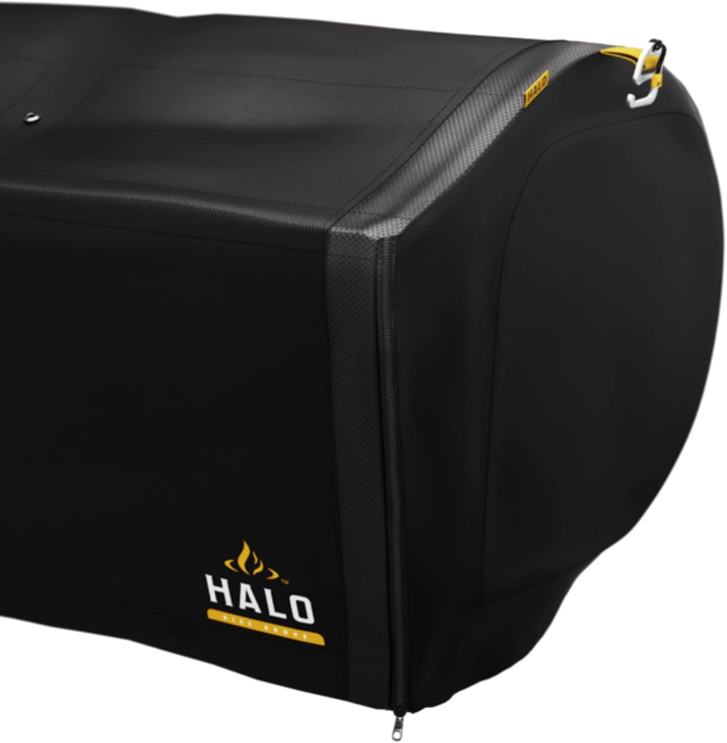 Funda parrilla pellets negra resistente intemperie anti-UV