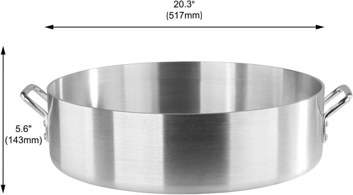 Brasero Aluminio 28qt 20pulg Sin Cubierta