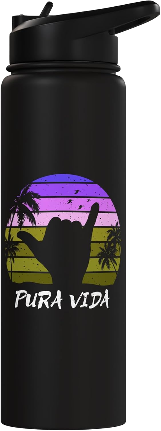 Botella agua térmica acero inox surfer shaka sign