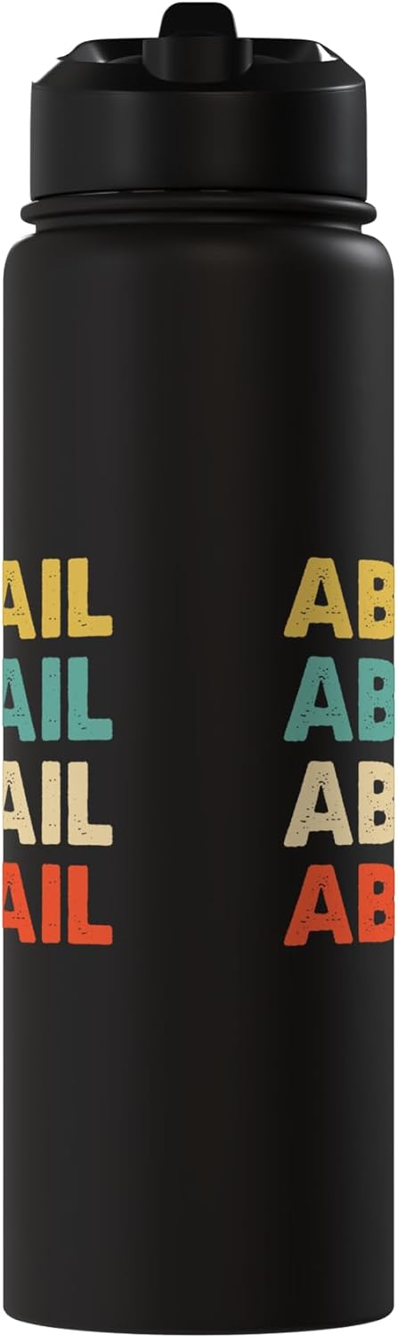 Bottella de agua aislada de acero inoxidable Abigail Name