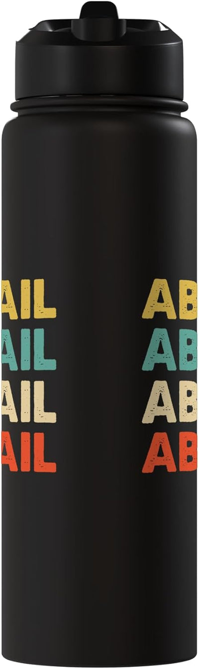 Bottella de agua aislada de acero inoxidable Abigail Name