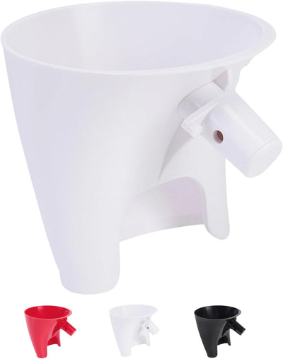 Embudo de harina para batidora con cabeza inclinable KSM150 sin ensuciar