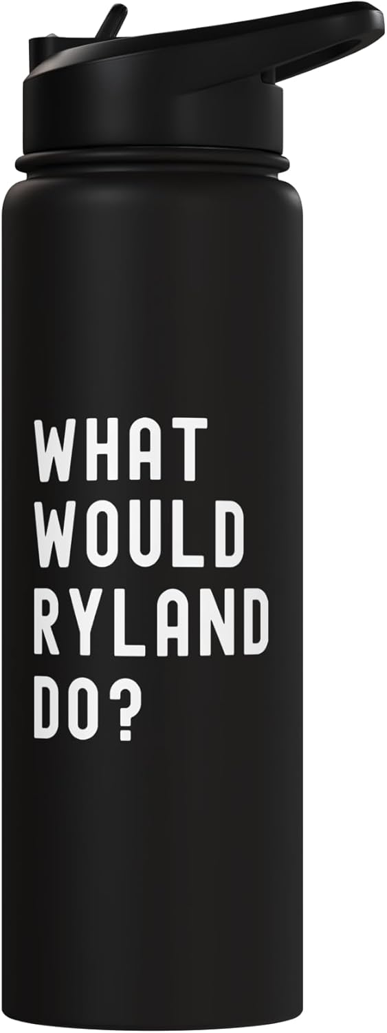 Bottella de agua aislada acero inoxidable What Would Ryland Do