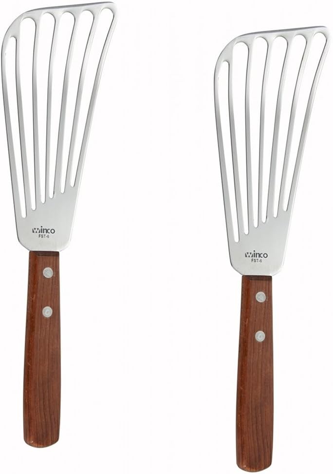 Espátula pescado mango madera