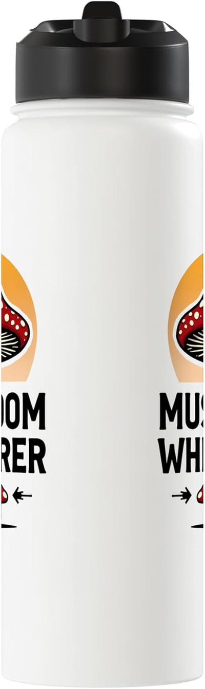 Botella de agua aislada acero inoxidable para recolección de hongos