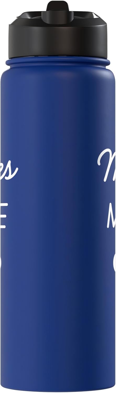 Botella agua aislada acero inox con nombre