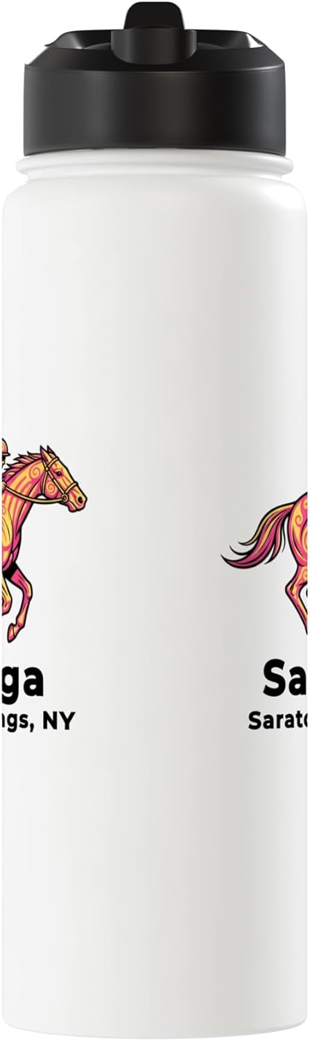 Botella de agua acero inoxidable Saratoga Racetrack