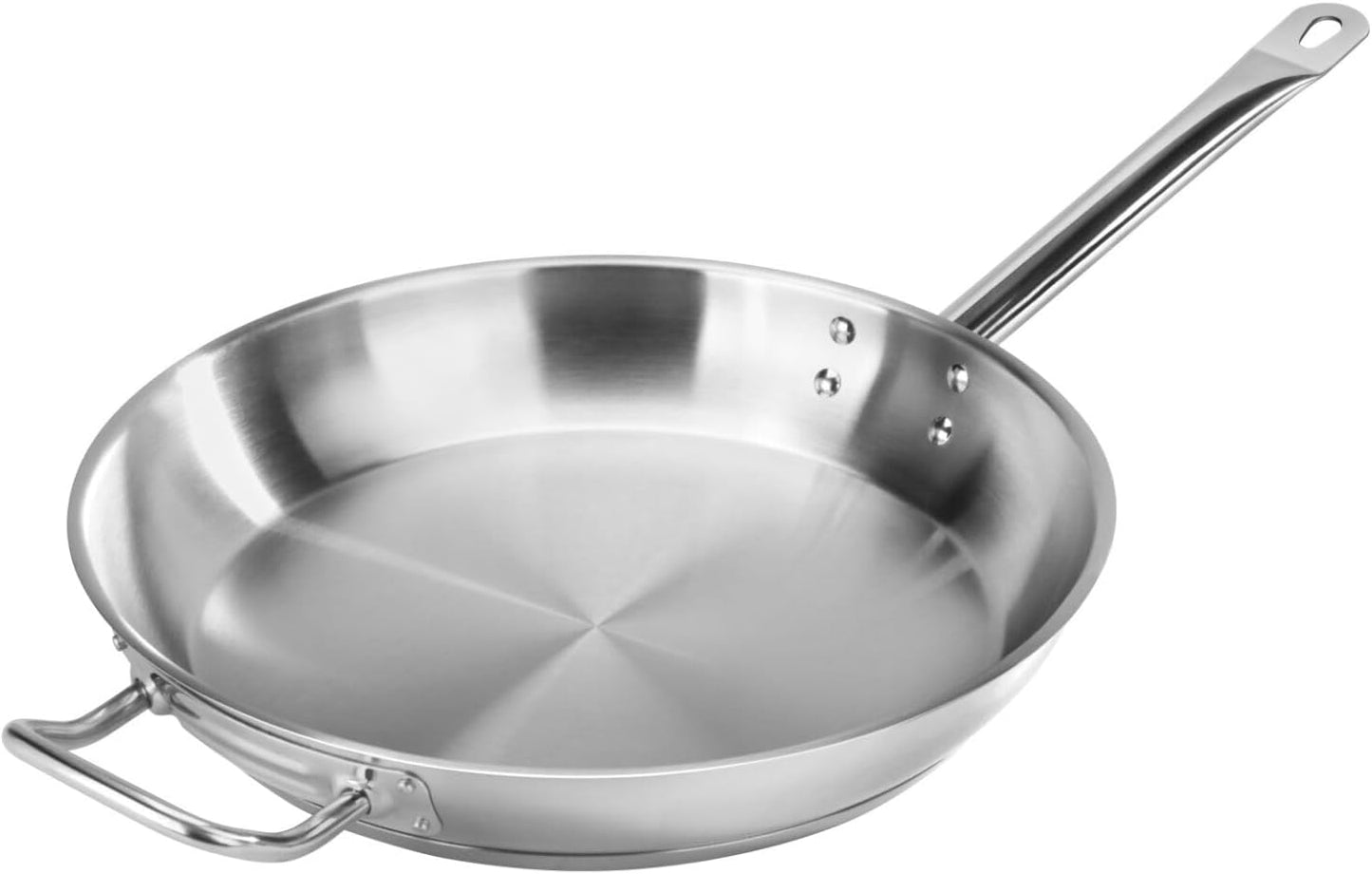 Sartén Acero Inox 12.5pulg Profundidad 2pulg