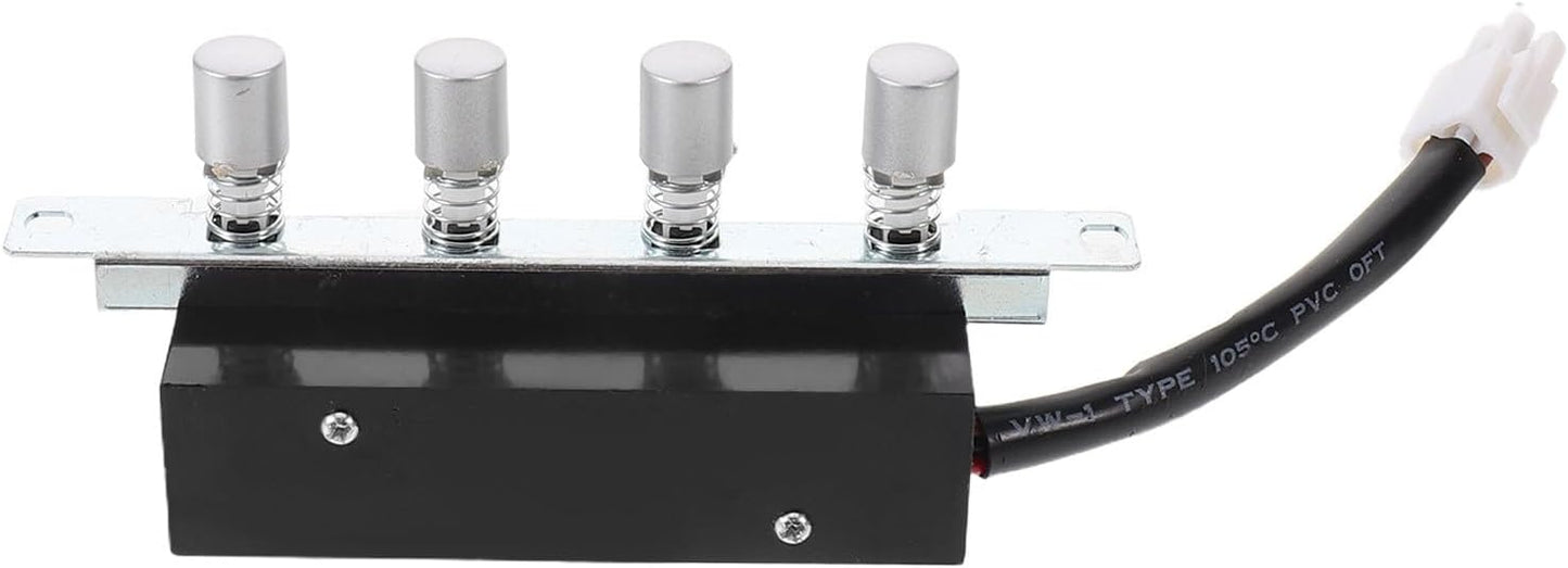 Interruptor campana extractora panel 4 botones mecanico