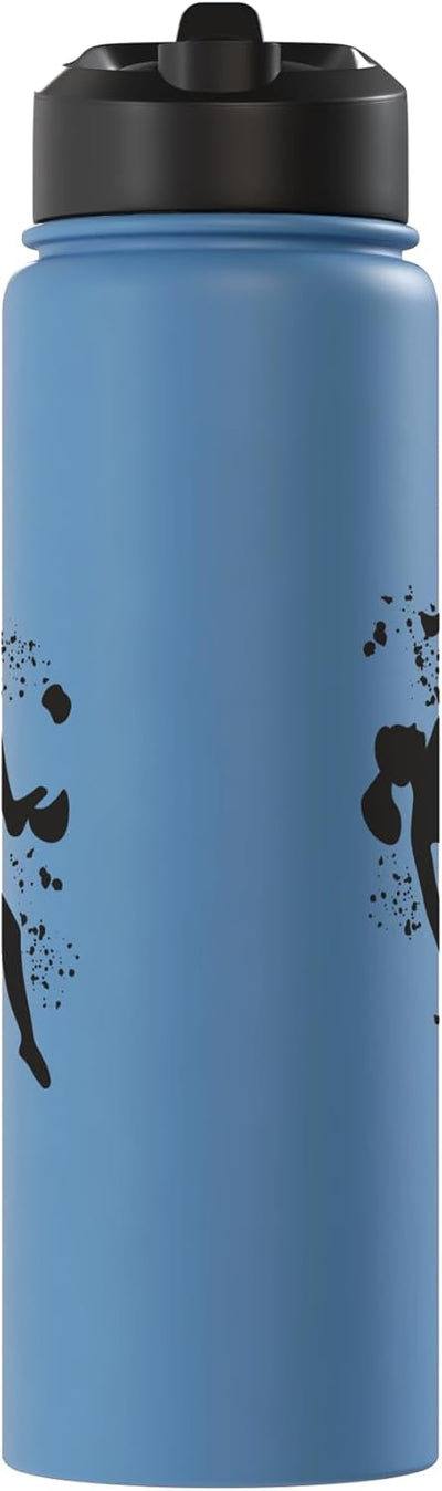 Botella agua acero inox aislada para niños