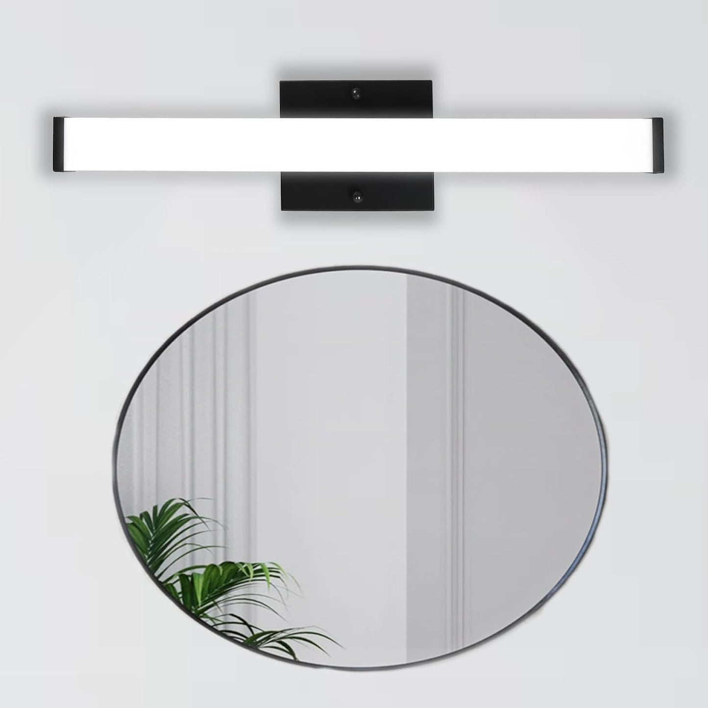 Luz LED baño 36pulg 24W 3CCT barra negra IP44 ETL
