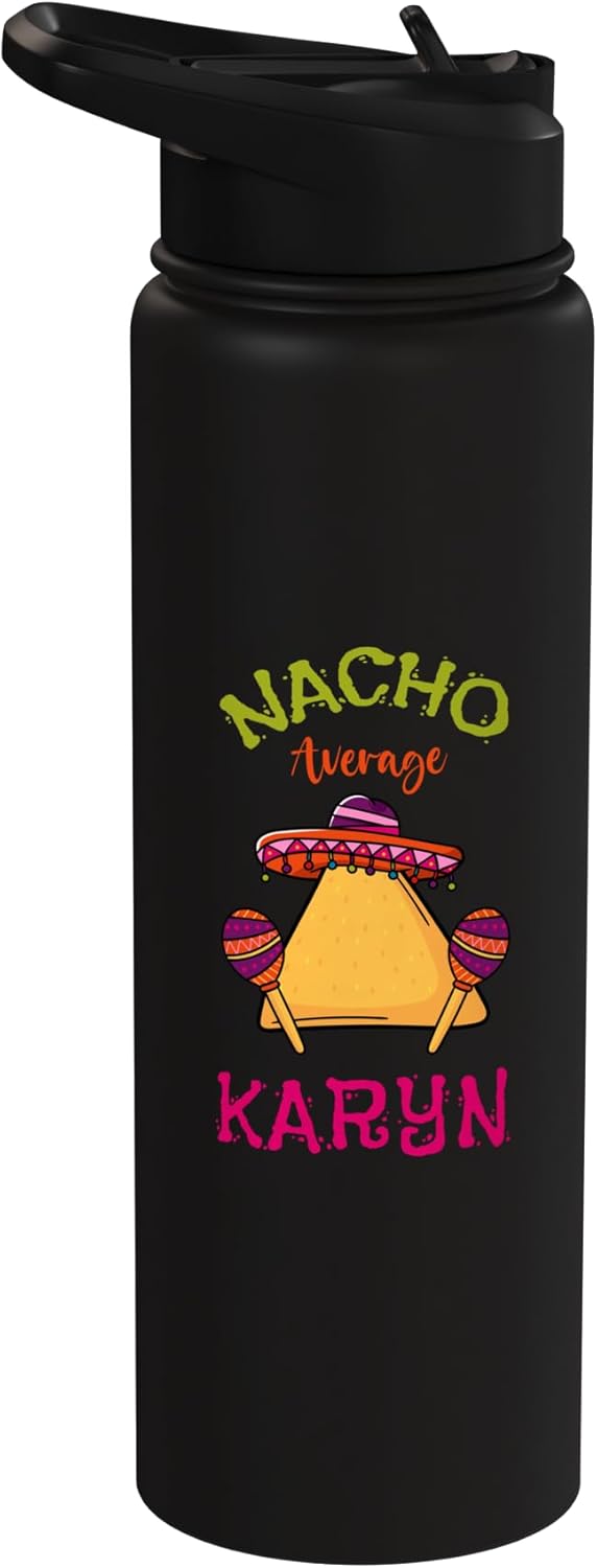 Botella agua acero inox personalizada con nombre