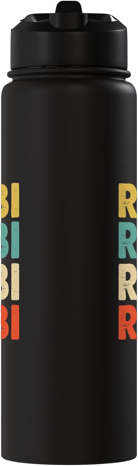 Botella agua acero inox aislada Rubi Name