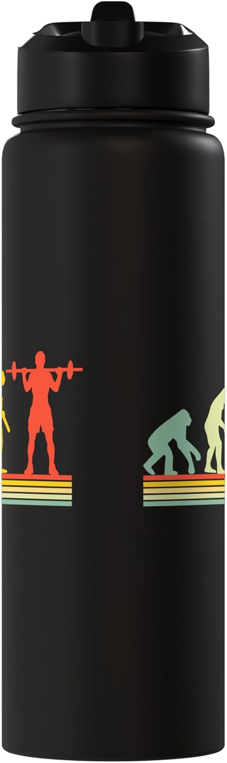 Bottella de agua acero inoxidable diseño squat sin BPA