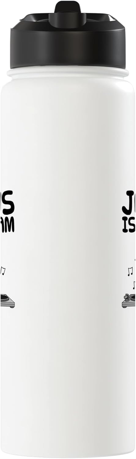 Botella agua acero inox aislada Jesus Is My Jam