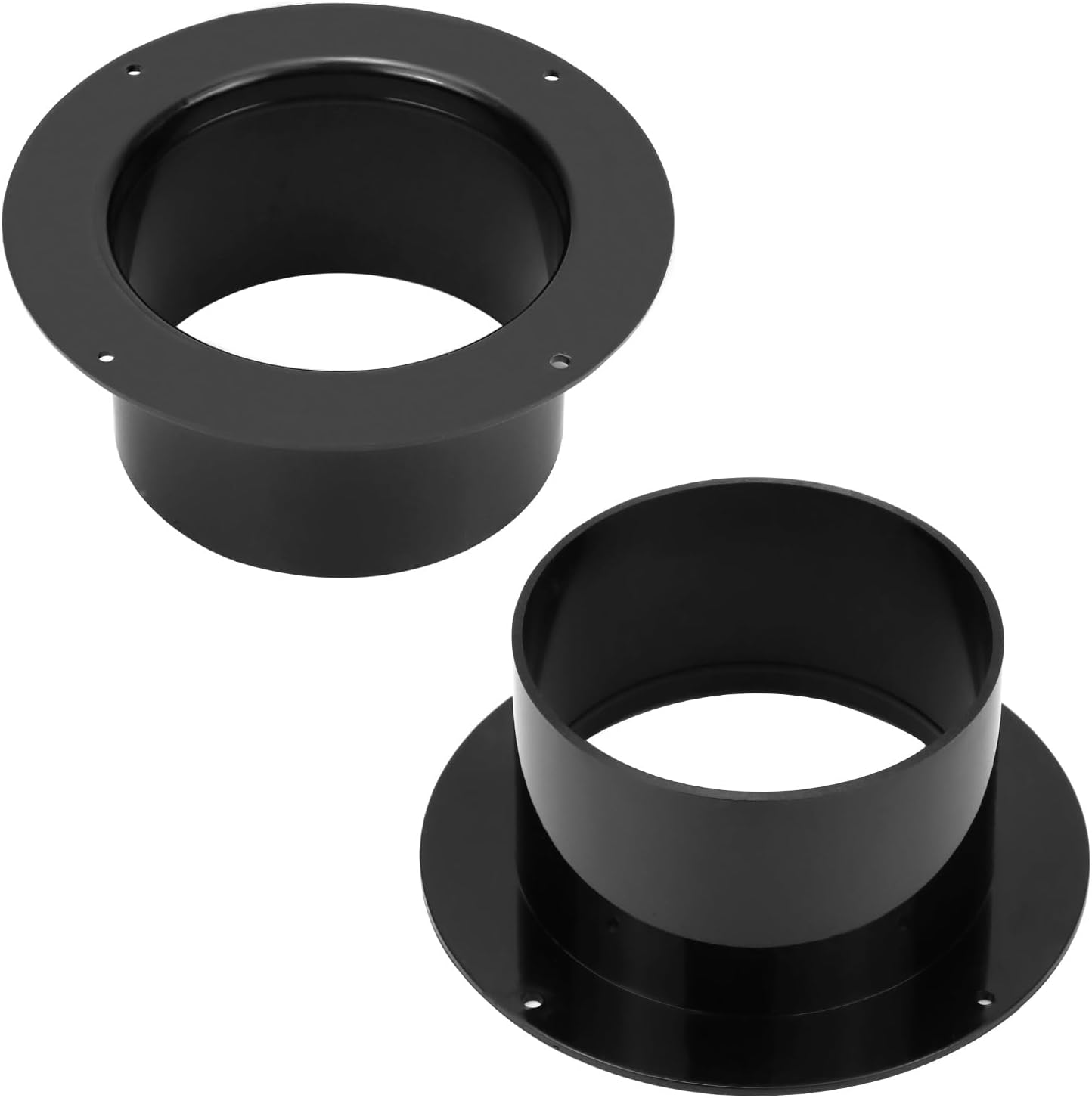 Conector 4 pulg acoplador ABS plástico para ventilación