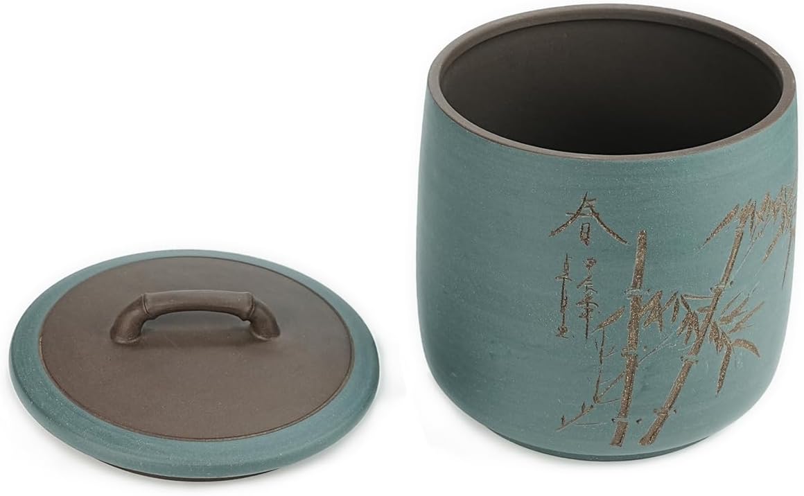 Recipiente de arcilla 8 litros para té Puerh y alimentos secos