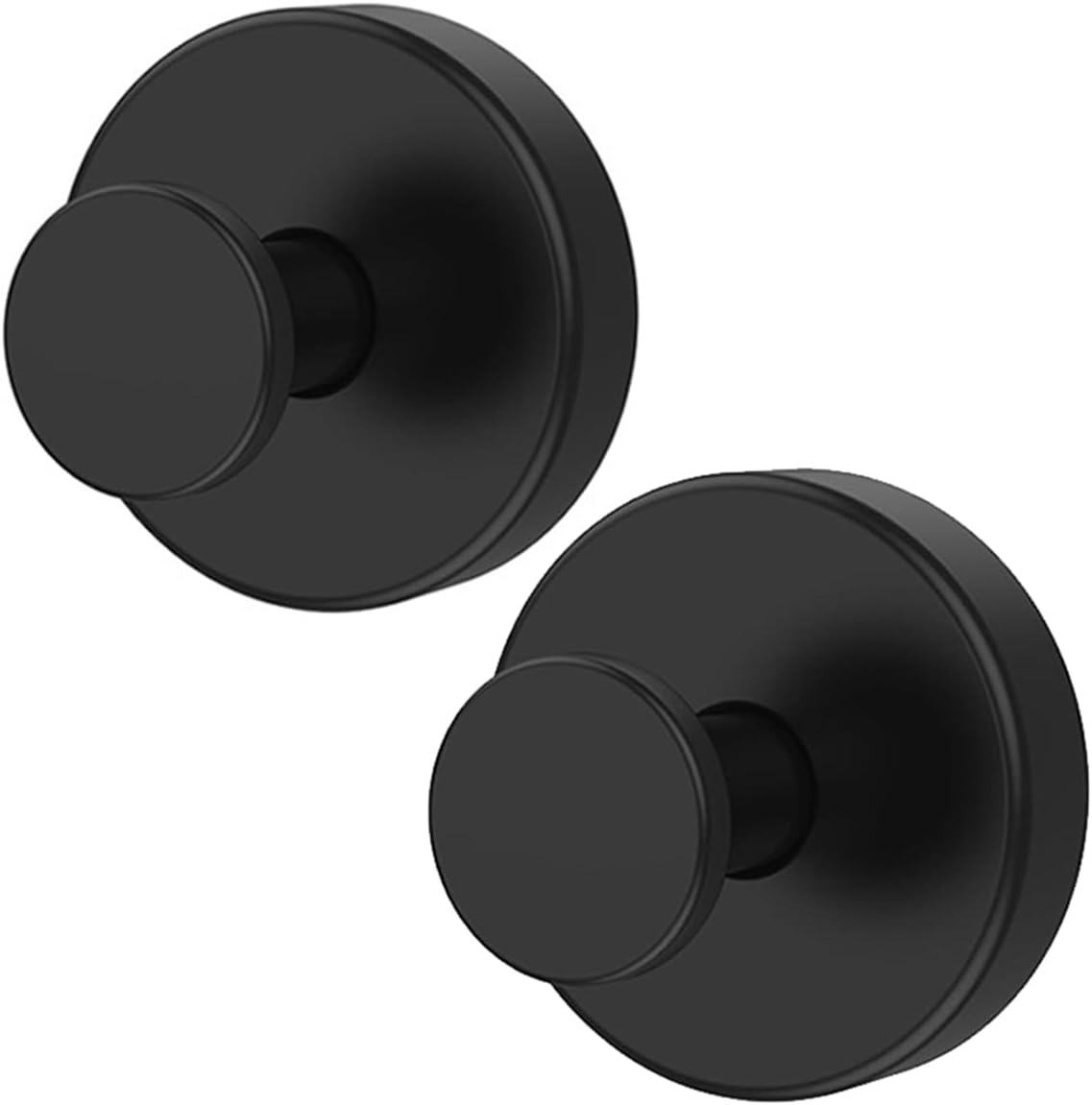 Ganchos adhesivos para pared sin dañar baño cocina negro 2pzas