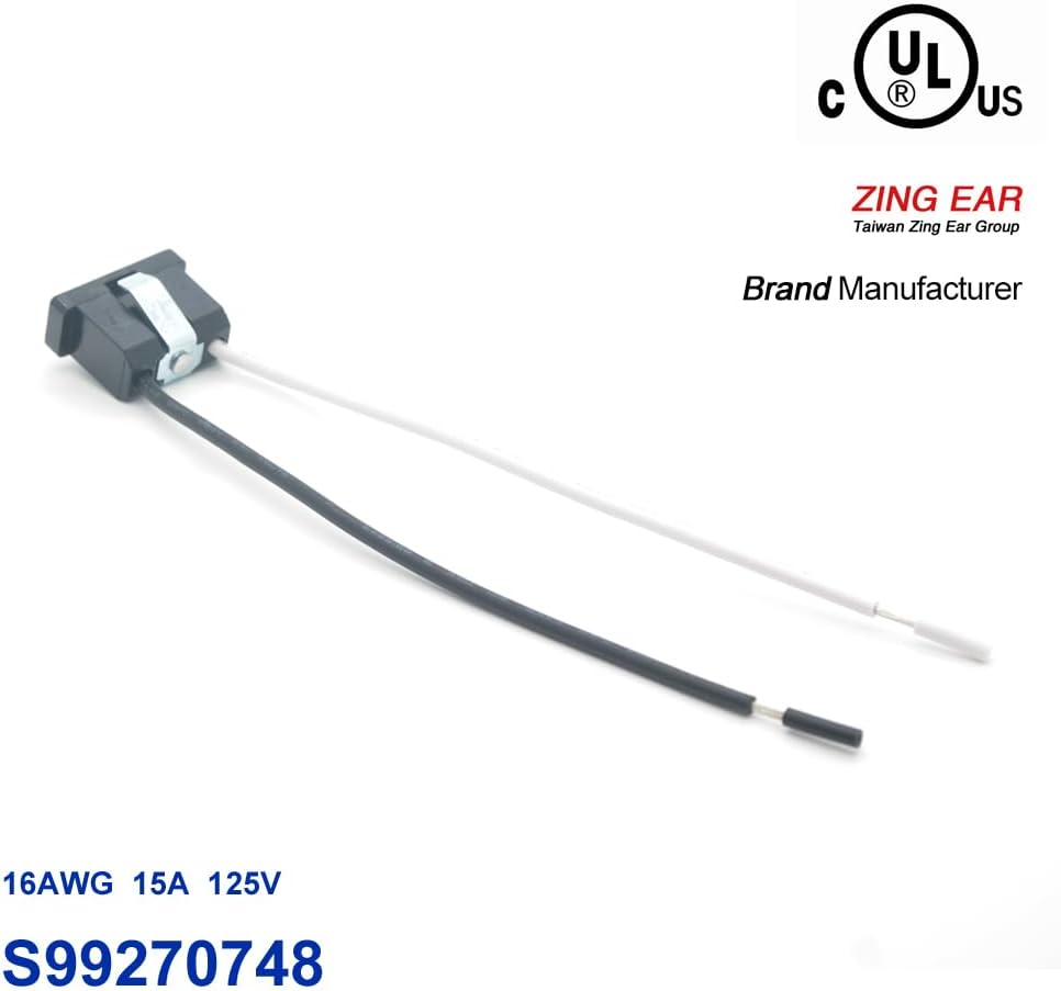 Receptáculo para extractor 15A 125V 16AWG