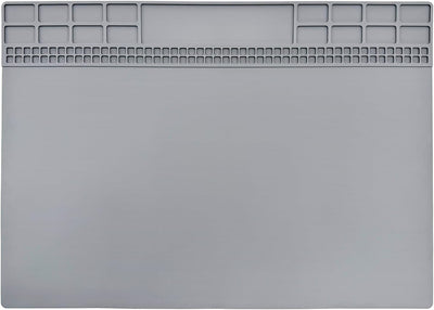 Tapete silicona soldadura reparación electrónica TE-613 gris