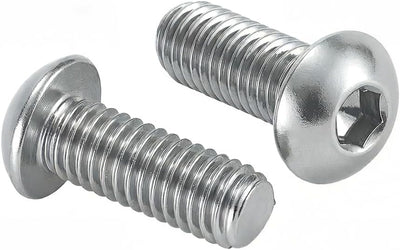20 Pzas Tornillos Acero Inox M6x25mm Hexagonal