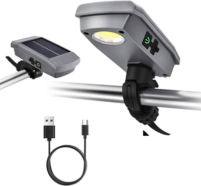 Luces parrilla aire libre USB-C recargable brillo 2 niveles