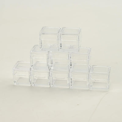 Cajas acrílico 0.39pulg para cubos y exhibición 10uds