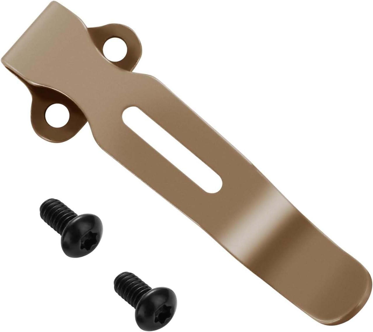 Clip bolsillo acero inox anodizado dorado comp Bugout 535