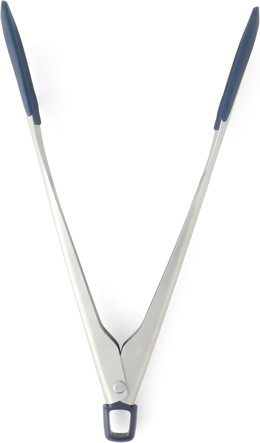 Pinzas de acero inoxidable Calphalon Prime 12 pulgadas con cabeza azul