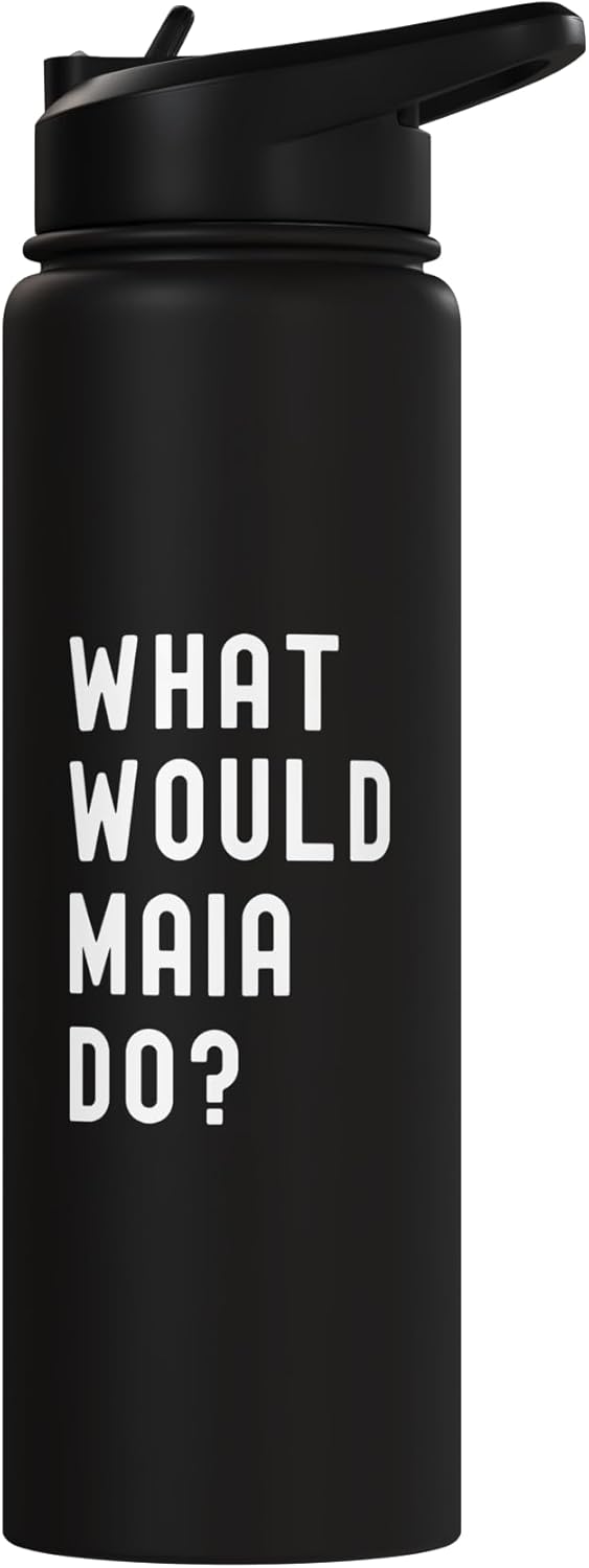 Botella agua aislada acero inox What Would Maia Do