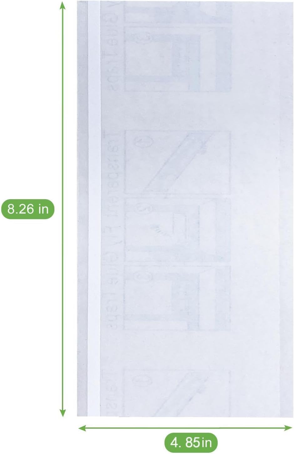 Trampa moscas interior transparente 35XL con tiras adhesivas