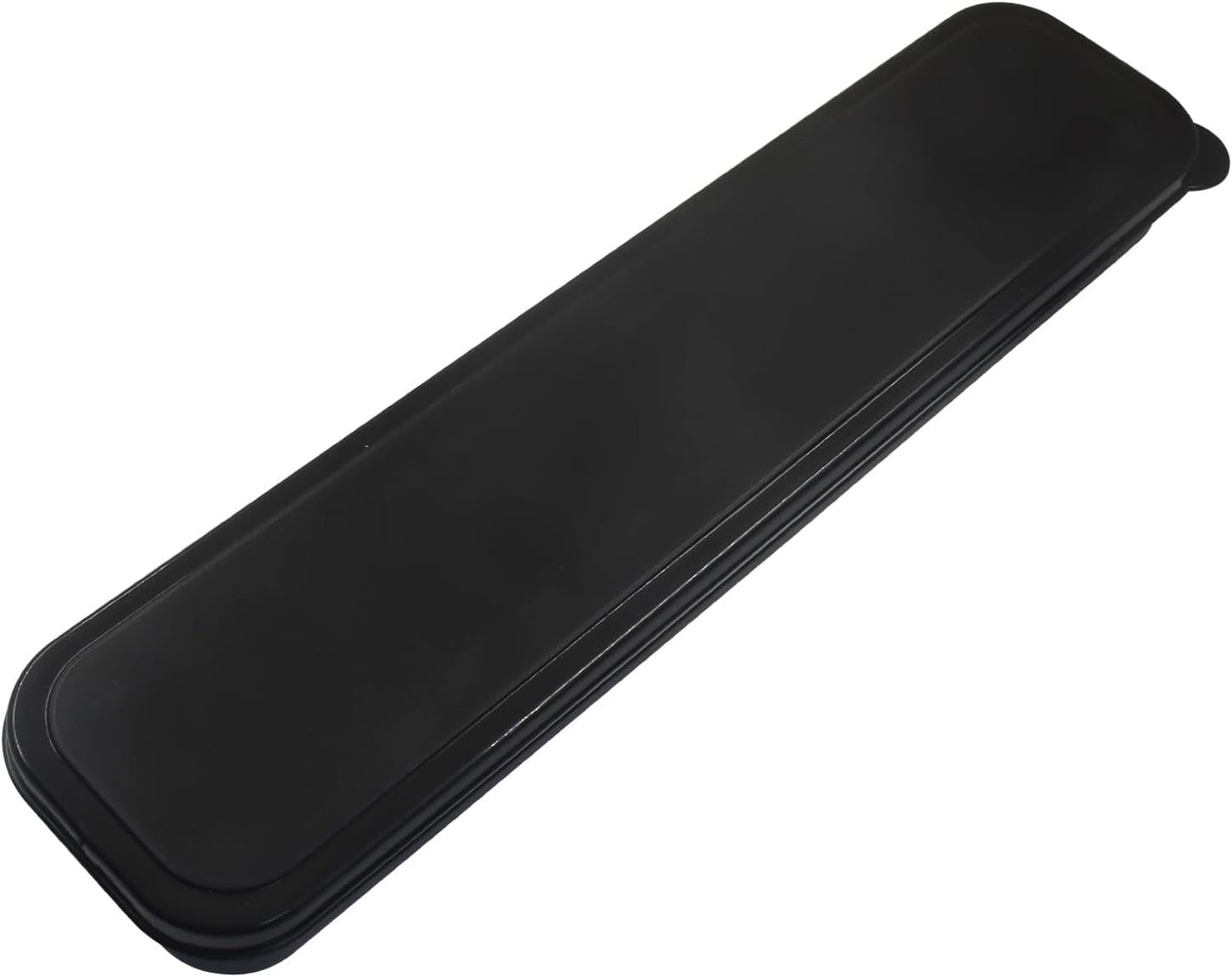Caja de cubiertos portátiles negra para oficina, campamento y viaje