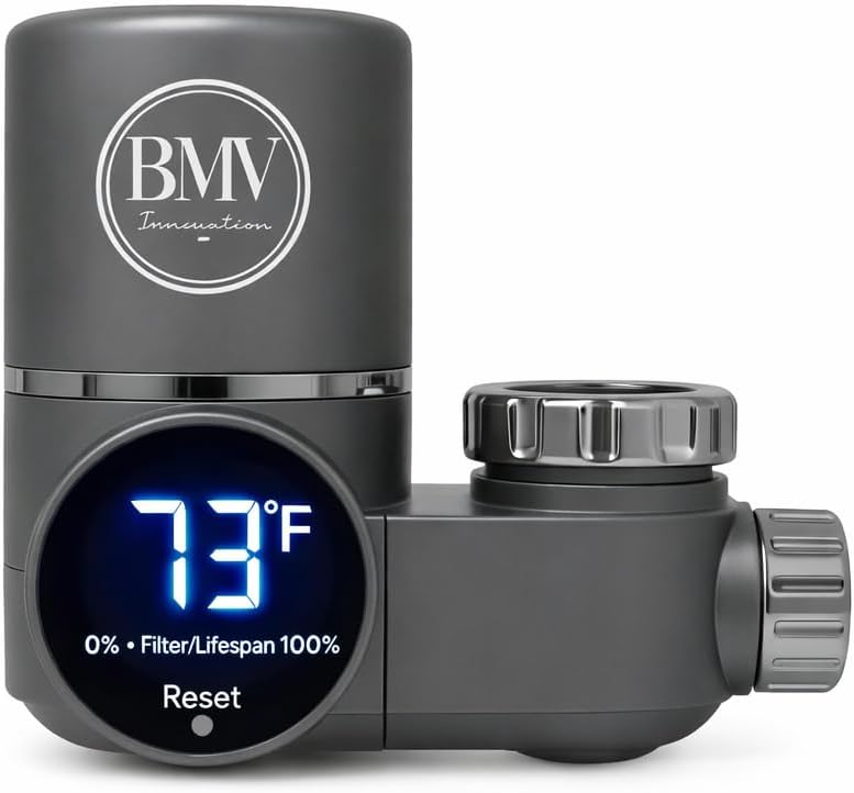 Filtro agua grifo LED temp multietapa