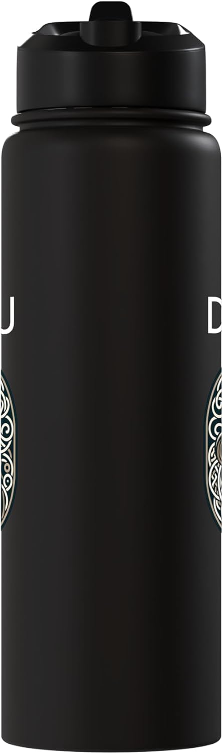 Botella de agua aislada Danu diosa celta acero inoxidable