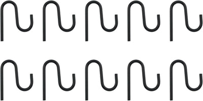 10 Pzas Ganchos Acero Inox para Jardinería Universal