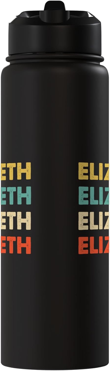Botella de agua aislada de acero inoxidable Elizabeth