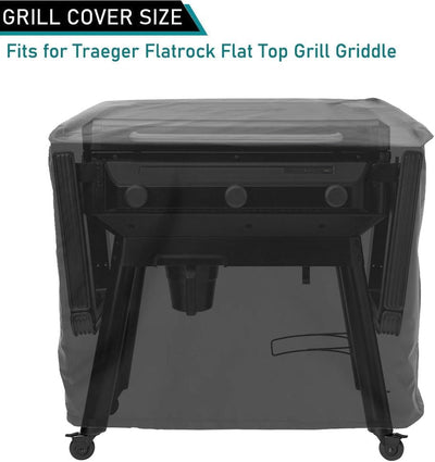 Cubierta parrilla Traeger Flatrock resistente agua