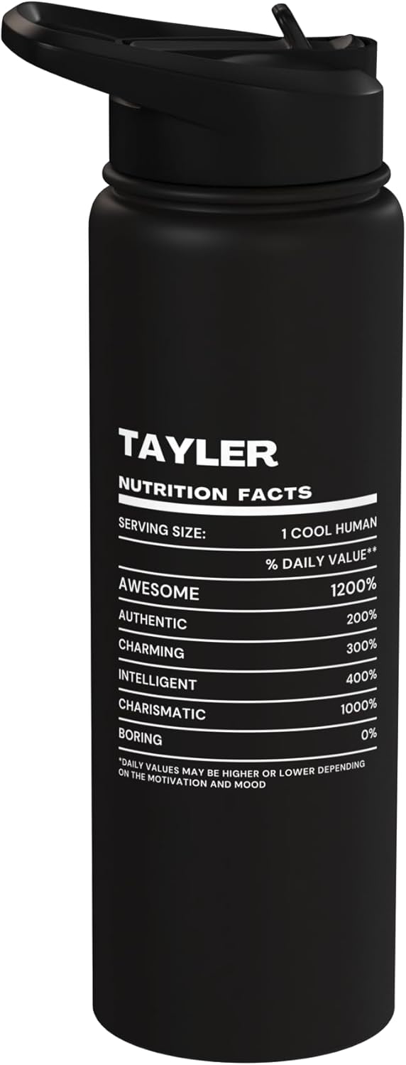 Botella agua acero inox aislada Tayler