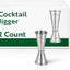 Jigger Bar 1oz/2oz Acero Inox Estilo Japonés