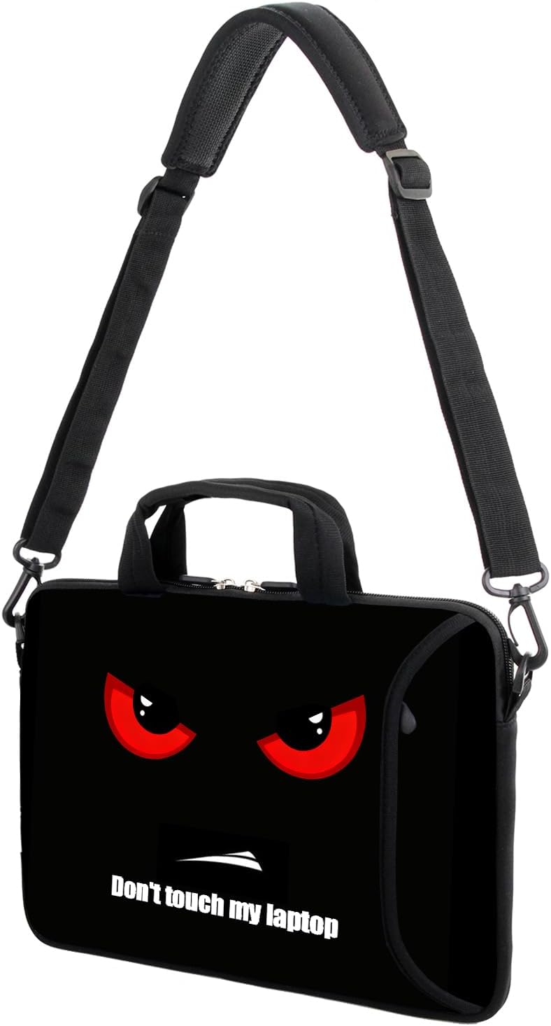 Bolso hombro 17 correa ajustable funda laptop mouse adaptador
