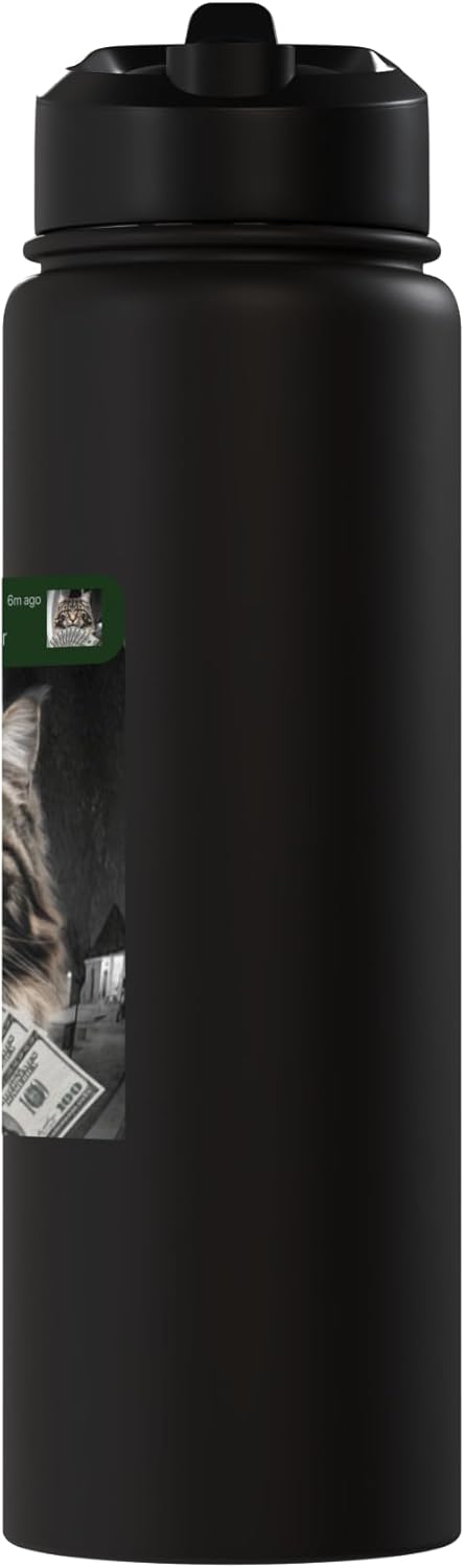 Botella agua aislada acero inox con sensor puerta