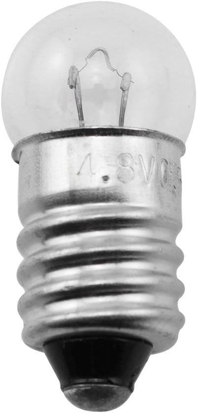 20 Pzas Bombillas E10 4.8V para Luces Inspección