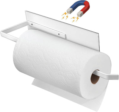 Soporte magnético para toallas papel nevera baño garaje